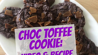 Chocolate Toffee Cookies
